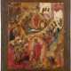 AN ICON SHOWING THE RESURRECTION AND THE DESCENT INTO HELL - фото 1