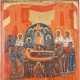 A FINE ICON SHOWING THE DORMITION OF THE MOTHER OF GOD FROM - Foto 1