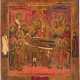 A DATED ICON SHOWING THE DORMITION OF THE MOTHER OF GOD Rus - Foto 1