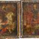 A LARGE DIPTYCH SHOWING STS. GEORGE AND DEMETRIUS Recent Oi - Foto 1