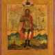 AN ICON SHOWING THE WARRIOR SAINT NIKITA Russian, 19th cent - photo 1