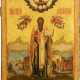 A FINELY PAINTED ICON OF ST. BASIL THE GREAT Russian, mid 1 - photo 1