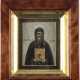 A SMALL ICON SHOWING ST. NIL STOLOBENSKY Russian, 19th cent - photo 1