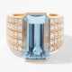 Aquamarin-Brillant-Ring - photo 1