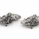 A PAIR OF ITALIAN SILVER FIGURAL CENTERPIECE DISHES - Foto 1