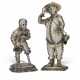 TWO GERMAN GEM-MOUNTED SILVER-GILT FIGURES - photo 1