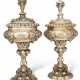 A PAIR OF SILVER-GILT VASES AND COVERS - photo 1