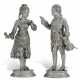 A PAIR OF PORTUGUESE SILVER FIGURES - фото 1
