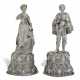 A PAIR OF GERMAN SILVER FIGURES - photo 1