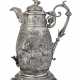 A MASSIVE VICTORIAN SILVER PRESENTATION FLAGON - photo 1