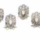 TWO MATCHING PAIRS OF EDWARD VII SILVER SCONCES - фото 1