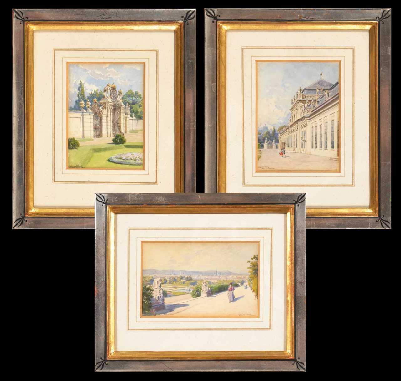 Fischer, Ludwig Hans Wien Drei Ansic — online bei Auktion kaufen