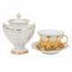 MEISSEN large ceremonial cup with saucer and sugar bowl, 19th/20th c. - фото 1