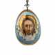 RUSSIA porcelain Easter egg as a pendant, 20th c. - фото 1