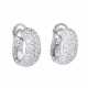 LEO PIZZO earrings with diamonds totaling approx. 2.1 ct, - photo 1