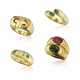 NO RESERVE - BVLGARI AND CARTIER MULTI-GEM RINGS - photo 1