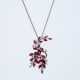 Ruby Diamond Pendant Necklace - Foto 1