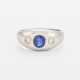 Gemstone-Diamond-Ring - photo 1