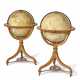 A PAIR OF WILLIAM IV TWENTY-ONE INCH TERRESTRIAL AND CELESTIAL LIBRARY GLOBES - photo 1