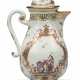 A MEISSEN PORCELAIN BALUSTER COFFEE-POT AND COVER - Foto 1