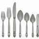 A DANISH SILVER FLATWARE SERVICE - Foto 1