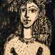 Pablo Picasso (1881 - 1973) Jeune fille inspirée par Cranach Lithograph on vellum, - photo 1
