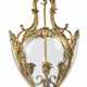 A LATE VICTORIAN GILT-LACQUERED-BRONZE HALL LANTERN - фото 1
