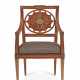 A RUSSIAN BRASS-MOUNTED MAHOGANY ARMCHAIR - Foto 1