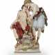 A MEISSEN PORCELAIN FIGURE GROUP OF DIANA AND ENDYMION - photo 1