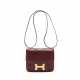 A ROUGE H CALFBOX LEATHER MINI CONSTANCE 18 WITH GOLD HARDWARE - photo 1