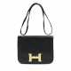 A BLACK CALF BOX LEATHER CONSTANCE 23 WITH GOLD HARDWARE - photo 1