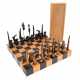 WUNDERLICH, PAUL (1927-2010), Chess set with board and casket, - photo 1