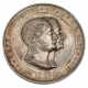 Baden Durlach - silver medal 1843, Carl Leopold Friedrich, silver wedding anniversary - фото 1
