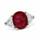 RUBY AND DIAMOND RING - Foto 1