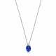 CARTIER SAPPHIRE AND DIAMOND PENDANT NECKLACE - photo 1