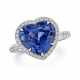 NO RESERVE | TIFFANY & CO. SAPPHIRE AND DIAMOND RING - Foto 1