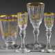 Kollektion von vier schlesischen Gläsern mit Golddekor - фото 1