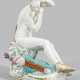 Art Déco-Figur "Sitzende Diana" - Foto 1