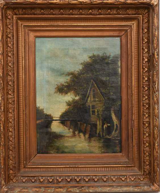 Unbekannter Kunstler Am Bach Ol Auf Leinwand Gerahmt Online Bei Auktion Kaufen Auktionskatalog Teppiche Gemalde Asiatika Sonstiges Vom 29 06 18 Foto Preis Von Auktionslos Bei Veryimportantlot Com