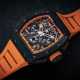 RICHARD MILLE RM 011- FM AD CA-TZP, A BLACK CERAMIC FLYBACK CHRONOGRAPH WRISWATCH - Foto 1