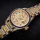 ROLEX, DATEJUST REF.69028, AN ATTRACTIVE GOLD, DIAMOND AND SAPPHIRE-SET AUTOMATIC WRISTWATCH - фото 1