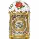 PATEK PHILIPPE. A UNIQUE AND HIGHLY ATTRACTIVE PORCELAIN AND GILT BRASS DOME TABLE CLOCK WITH CLOISONN&#201; ENAMEL DEPICTING FLOWERS AND FOLIAGES - фото 1