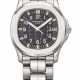 PATEK PHILIPPE. AN ATTRACTIVE STAINLESS STEEL AUTOMATIC WRISTWATCH WITH SWEEP CENTRE SECONDS, DATE AND BRACELET - Foto 1