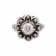 Ring mit zentralem Brillant, ca. 0,9 ct, - фото 1