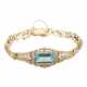 Ornamentarmband mit Aquamarin - фото 1