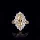 Fancy Diamant-Ring mit Brillanten. - photo 1