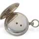 Taschenuhr: schweres, hochfeines Taschenchronometer mit Kette/Schnecke, ca. 1860 - photo 1