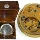 Hochfeines, großes Marinechronometer mit 8-Tage-Werk und "Auxiliary compensation balance", White & Hutton No.6079, ca. 1920 - photo 1