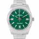ROLEX Oyster Perpetual 41 "Green", ref. 124300-0005. men's wristwatch. From 2021. - фото 1