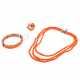 3-piece convolute coral jewelry, - photo 1